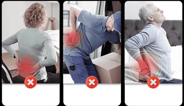 🧘Adjustable Lumbar Support Belt – Lower Back Brace💪